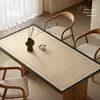 Mantel Individual para Mesa de Comedor Estilo Tronco Impermeable y a Prueba de Aceite Cuero Anti-quemaduras Mantel Mantel Térmico No Lavable Mantel para Mesa de Café Mantel Protector de Escritorio