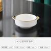 Tazón de cerámica especial estilo palaciego para estofado de hotel con tapa, tazón a prueba de agua para estofado de golondrinas, tazón de sopa para el hogar, tazón para huevo al vapor de restaurante, olla para estofado