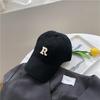 ¡20 colores! Gorra de Béisbol de Algodón Versátil para el Viaje Diario Estilo Coreano para Mujer Color Sólido Parte Superior Suave Gorra Bordada de Moda para Hombre
