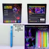 Caneta Luminous Nova para Pintura Facial Super Brilhante à Prova d'Água Glow de Longa Duração Pintura de Mão Desenho Pintura à Base de Água Caneta de Pintura Acrílica