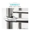 Estante Cuadrado de Acero Inoxidable para Lavabo de Baño Cuadrado Almacenamiento para Dormitorio Baño Estante de Piso para Baño Cocina