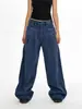 Venta Directa de Fábrica Jeans de Pierna Ancha para Mujer 2026 Nuevo Otoño e Invierno Vintage de Cintura Alta Pierna Recta Cubre Cadera Forma de Pera Pantalones Adelgazantes