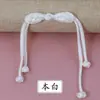 Cheongsam con botones largos de borla, estilo pipa, estilo tradicional chino, cierre de un solo botón, accesorios decorativos étnicos chinos retro para ropa