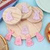 Moldes para Galletas Serie Fantasma Simulan Pequeños Fantasmas de Dibujos Animados, Moldes para Galletas con Glaseado, Herramientas de Horneado de Fondant Estéreo 3D