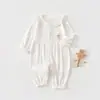 Ropa de Bebé Primavera y Verano Algodón Puro Mono Ropa de Verano con Aire Acondicionado Niña Linda Talla 66 Categoría de Primavera a 9