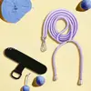 Cordón para Teléfono Móvil de 6 mm Se Puede Usar en Diagonal a Través de la Cuerda, Cordón Anti-Pérdida, Teléfono Móvil se Puede Llevar en la Espalda, Cuerda Larga Trenzada, Cordón para Hombro de Teléfono Móvil, Cadena para Teléfono Móvil