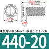 Tuercas Remachables Hechas en EE. UU. FH-256/440/632/832/0420/0518/0616-Tuercas Remachables