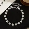 Pulsera Cuadrada de Pedrería Geométrica Exquisita, Súper Brillante, Lujo Ligero, Sensación de Alta Gama, Joyería Personalizada Estilo Ins