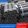 Shunhe vendas rolo de borracha de amortecimento transmissão flexível industrial mineração transportador rolo de borracha de amortecimento