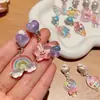 Pendientes Infantiles Pinzas para Orejas de Bebé Mariposa 2025 Nuevas Pinzas para Orejas de Niña Dibujos Animados Princesa Accesorios Lindos para Niñas