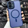 Adequado para Capa de Celular Magnética Iphone17Promax 16 Semitransparente 14Pro Fosca 13 High-End 12P Furo Fino 11