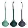Espátula de Cocina Espátula de Silicona de Grado Alimenticio Utensilios de Cocina Espátula con Mango Curvado Resistente a Altas Temperaturas Espátula de Silicona Todo en Uno Sartén Antiadherente