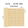 Papel Cuadriculado Engrosado para Práctica de Caligrafía, Semi-Crudo y Semi-Cocido, Papel Especial para Principiantes para Practicar Escritura con Pincel, Papel con Bordes Rugosos para Copiar
