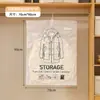 Bolsa Colgante de Almacenamiento con Compresión para Ropa para Uso Doméstico, Bolsa de Almacenamiento Colgante a Prueba de Polvo para Chaquetas de Plumas y Ropa, Bolsa Portátil con Compresión al Vacío a Prueba de Polvo