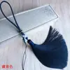 Novo Pingente de Jade DIY Pingente de Franja Pendurado Pingente de Carro Franja de Seda Conjunto de Franjas