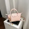 Bolsa de Mão com Design de Nicho Estilo Coreano Bolsa Dumpling para Mulheres Verão 2026 Nova Moda Versátil Bolsa de Ombro Transversal Tote