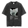 Nueva Camiseta de Metal Rock Deftones Banda Estampado Ojo de Diamante Hombre