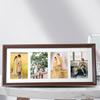 Porta-Retrato Triplo de 6 polegadas para Mesa, Porta-Retrato Criativo com Combinação de Dois e Quatro Links, Porta-Retrato Simples de Arte para Fotos de Casamento