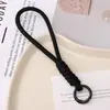 Corda Colorida Trançada Lanyard Curto Pulseira de Contas Artesanal DIY Chaveiro Material para Joias Acessórios Pingente