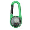 Carabiner de acampamento direto da fábrica bússola guia cor acrílico multifuncional acampamento ao ar livre à prova d'água presente