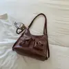 Bolso Grande de Capacidad para Mujer para Viajes Casuales 2026 Nuevo Elegante Bolso Cruzado Alta Apariencia Color Sólido Bolso de Hombro Doble