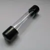 Tubo de Plástico Transparente Tubo Transparente de PVC Tubo de Embalagem Com Tampa Tubo Rígido Transparente à Prova de Poeira Diâmetro Externo 28 Diâmetro Interno 26mm