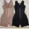 Pantalones de una pieza estilo europeo y americano con control de abdomen y realce de glúteos, Corsé moldeador corporal, Adecuado para todas las estaciones, Adelgazantes, Ropa interior moldeadora de talla grande para mujer