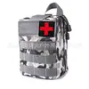 Bolsa Táctica de Campo para Exteriores Camuflaje Conveniente Bolsa de Primeros Auxilios Multifuncional Caja de Primeros Auxilios para Viajes Bolsa de Cintura Bolsa de Accesorios