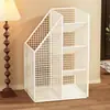 Suporte de armazenamento de guarda-chuvas para entrada de casa, porta-guarda-chuvas com drenagem, rack organizador para capas de chuva e guarda-chuvas