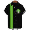 Camisa hawaiana para hombre con estampado 3D talla grande manga corta cuello de sol para hombre vintage Harajuku casual AliExpress