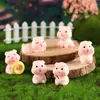 Figuras de Grânulos Fofas Mais Vendidas Micro Paisagem Resina Pequenos Enfeites Múltiplos Estilos Transmissão Ao Vivo Lote Misto Itens Decorativos diy Enfeites Pequenos de Mesa
