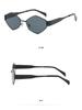 Gafas de sol para mujer, gafas de estrella de moda, nuevas gafas de sol cuadradas, unisex, cara redonda, Corea del Sur retro 839 sin estándar