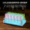 Soporte para Copa de Cóctel Arcoíris Brillante, Estante para Copas de Cóctel de Vidrio Esmerilado, Juego de Copas de Cóctel para Bar