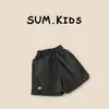 Bermuda Cargo Masculina de Secagem Rápida 2026 Calça Esportiva Infantil de Verão Calça Casual Versátil Calça Lanterna Tendência