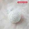 Bola de Navidad Bola de Espuma Bola Pintada Bola de Espuma para Manualidades Colgante para Árbol de Navidad Bola de Peluche Bola de Nieve Bola con Forma Especial Decoración de Navidad