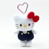 Muñeca Hello Kitty DIY, adecuada para muñecas de 10 cm, con un diseño súper completo y esponjoso, juguete de peluche al por mayor