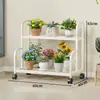 Suporte de Flores Suporte de Armazenamento Varanda Sala de Estar Suporte de Armazenamento de Chão Escalonado Multi-Camadas Vasos de Flores Suculentas Suporte Simples