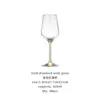 Venta directa del fabricante: Decantador de Cristal, Copa de Gran Capacidad, Copa de Vino Tinto, Alto Valor Estético, Decantador en Forma de U con Esmalte Rosa