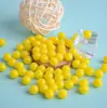 1.3mm-10mm descuento por cantidad grande una variedad de colores color sólido no poroso cuentas de plástico sueltas color caramelo accesorios diy