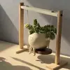 Maceta Colgante Suculenta Decoración Creativa para el Hogar Manualidades Decorativas con Cara Sonriente Linda Recipiente para Flores de Oficina y Balcón