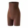 Zhanrun 0012 - Calzoncillos bóxer para mujer, ropa interior sin costuras, moldeador de cuerpo, cintura alta, contracción abdominal, levantamiento de caderas
