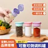Botella de Vidrio para Condimentos 70% de Descuento Botellas de Sal Apilables Frasco de Sal para Condimentos de Cocina Gadget de Cocina Frasco de Condimentos de Doble Propósito Sellado a Prueba de Humedad