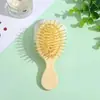 Pente com Air Bag de Macaron para Meninas e Estudantes, Beleza Portátil para Maquiagem, Pequeno Pente com Almofada de Ar, Pente de Cabelo Doméstico, Pente de Massagem