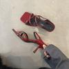 Sandálias Elegantes de Salto Fino Estilo Francês, Sapatos de Fada, Novidade Verão 2026 Moda Sandálias Pretas de Salto Alto