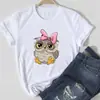 Camiseta feminina de manga curta 2023 moda estampada manga curta gola redonda independente camiseta de fundo para menina gordinha feminina