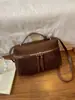 Bolsa de Ante Flocado para Mujer 2026 Nuevo Otoño Retro Gorpcore para el Trabajo Pequeña Bolso de Hombro Cruzado