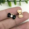 Chaveiro Pingente Laço Rosa Doce Pingente Pingente para Pulseira DIY Colar Acessórios de Roupa Acessórios de Liga