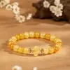 E-commerce transfronteiriço, Amazon, pulseiras de cristal imitando pedra natural feitas à mão, pulseiras de contas, estilo europeu e americano