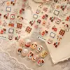 Arte de Hierro Vintage Hecho a Mano Oso Cuadros Pegatinas para Uñas Ts4261 Calcomanías para Uñas Parche Adorable y Juguetón