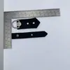 Hebilla de Metal y Cuero de Moda Accesorio Decorativo para Ropa de Mujer Chaqueta Abrigo de Trinchera Hebilla de Ajuste de Conexión